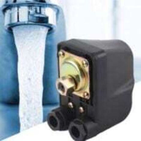 Contrôleur de Pompe à Eau, Contrôleur de Pompe à Eau Automatique Pour Booster de Pompe à Eau Commande de Pression de Pompe à Eau G1/4" Filetage d'interface (1/4)