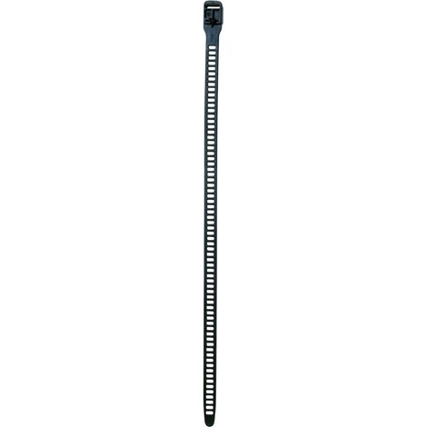 HellermannTyton 115-28589 SRT58028 Kabelbinder 580 mm 28 mm Schwarz Lösbar, Sehr flexibel, mit Rücks (1/5)