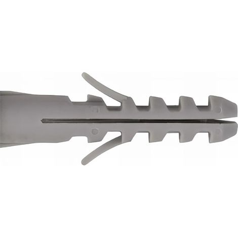 6 chevilles nylon standard sans collerette - 12 x 60 mm