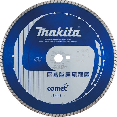 MAKITA B-13057 COMET Diamanttrennscheibe Turboband 350mm
