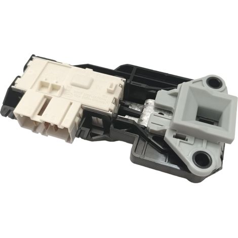 eRicambi® Elettroserratura Blocco porta 3 Contatti per Sportello Lavatrice, Compatibile Con Rex Electrolux Zanussi AEG Dimensioni: L.P.H. 105x53x20 (mm) Modelli Compatibili: RWP - EWF - EWP (1/5)