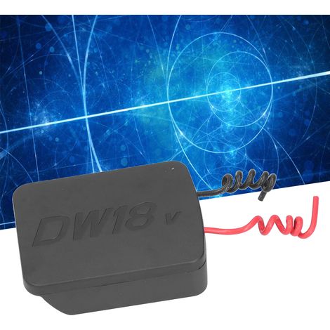 DIY-Anschlusskabel-Ausgangsadapter für DW DCB-Serie 14,4 V/18 V/20 V Lithium-Ionen-Akkus (1/5)