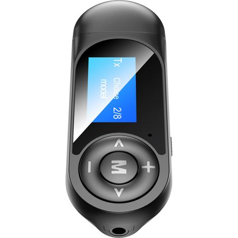 Adattatore audio wireless, Bluetooth 5.0, trasmettitore/ricevitore portatile a bassa latenza per un'esperienza di intrattenimento senza interruzioni.