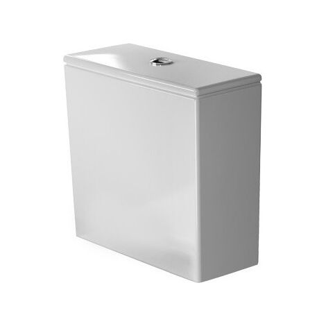 Réservoir de chasse DURASTYLE 390x170mm connexion droite/gauche blanc