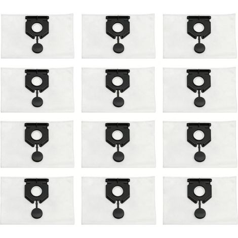 Pack de 12 Sacs à Poussière pour Karcher NT 30/1 Ap L - Accessoires de Remplacement Aspirateur 30 Litres (1/5)