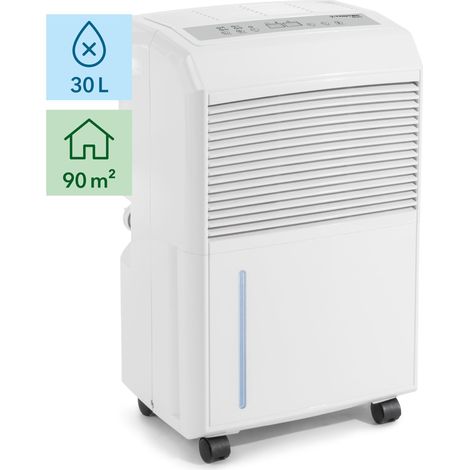 TROTEC Deumidificatore elettrico per ambienti TTK 90 E – potenza 30 L/giorno – superficie 90 m² / 230 m³ – dispositivo di deumidificazione con spegnimento automatico (1/5)