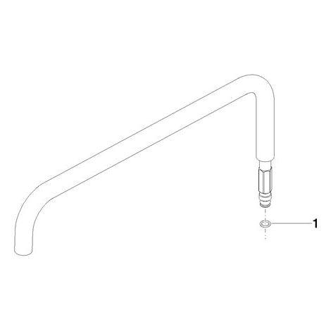 Dornbracht 90282234800-00 Pièce de rechange pour tuyau