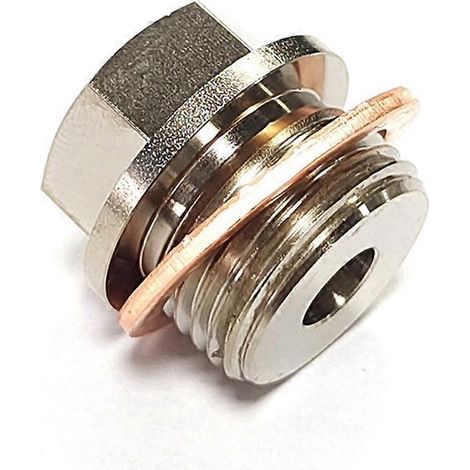 Adaptateur pour capteur de pression et de température 1/8" NPT vers M18x1,5 mâle M14 2267 (1/5)