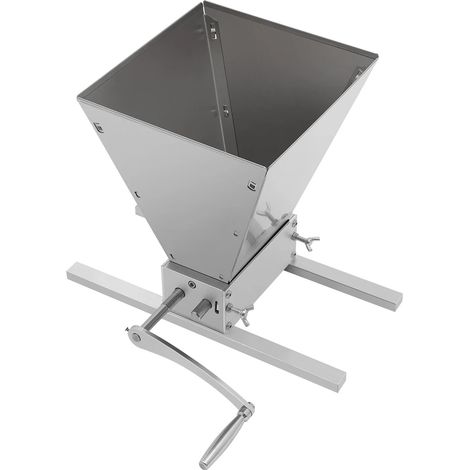 Manual Malt Mill Crusher Barley Grain Grinder Molinillo de cereales para cerveza casera, con 2 rodillos de acero inoxidable (1/5)