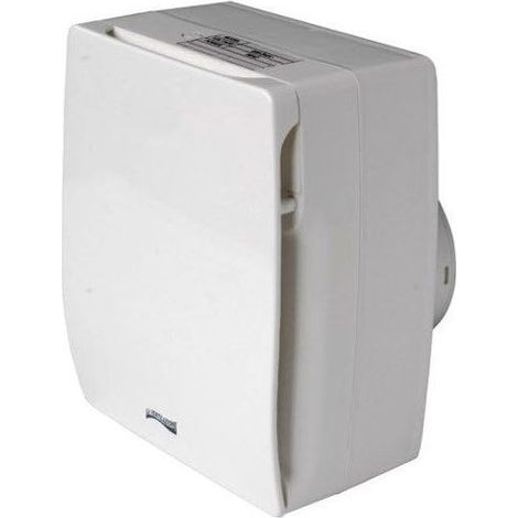 La Ventilazione CENTRIX10 Areatore Centrifugo Silente da Parete e Soffitto 30 W 110 m³-h IPX4 Classe II colore Bianco