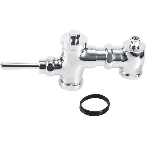 G1in Retractable Urinal Flush Valve Hand Pressing Type Flushing Valve for Toilet Bathroom (1/5)