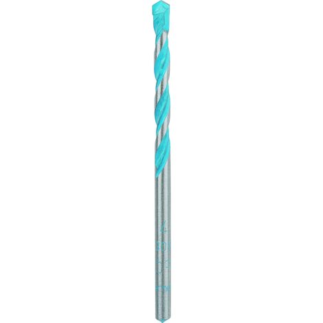2x Foret multi matériaux (Ø 4 mm, Longueur 75 mm, accessoire pour perceuse à percussion) (1/5)
