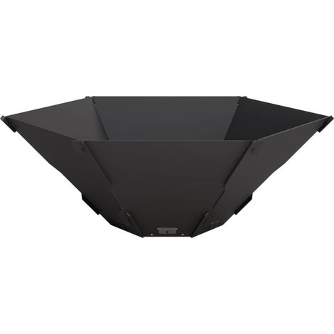 Feuerstelle Schwarz 58,5 x 51,5 x 19,5 cm Stahl vidaXL (1/5)