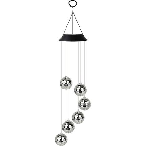 Carillons solaires pour décoration de jardin, guirlandes lumineuses solaires, cadeaux KLB-AquaForge (1/5)
