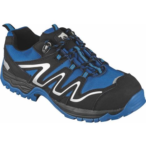 2653, Sicherheitsschuh Sprint S1p, kornblau-schwarz, Gr. 45