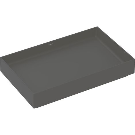 hansgrohe Xuniva evo E Aufsatzwaschtisch 650/400, ohne Hahnloch (1/4)