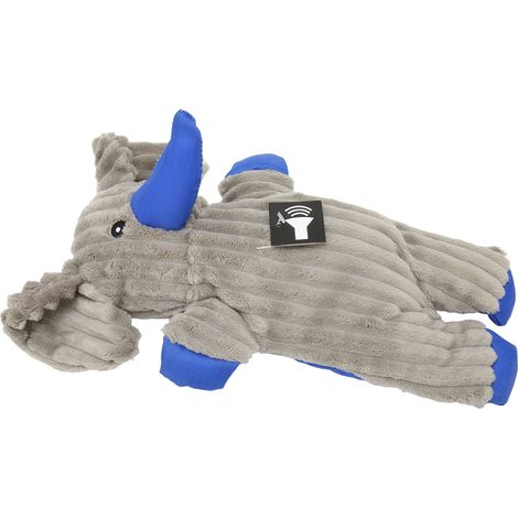 Jouet à mâcher couineur pour chien, doux et résistant aux morsures, en forme d'éléphant, pour chiens de petite et moyenne taille. (1/5)