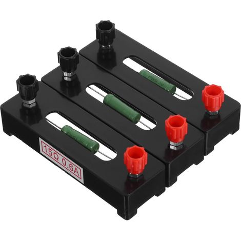 Résistance pour laboratoire de physique 5ω 10ω 15ω Abs métal (1/5)