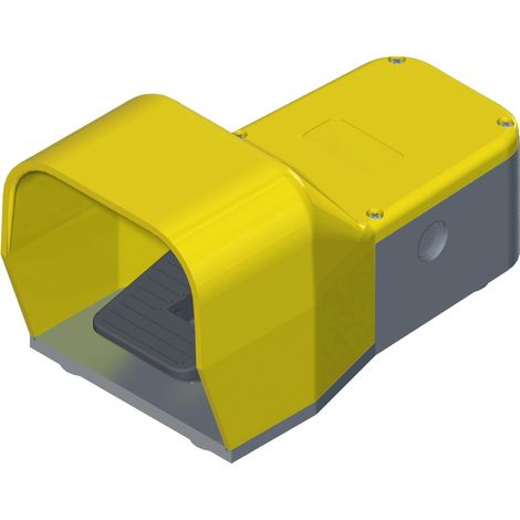 Interrupteur à pédale RS PRO Action rapide, Non + NF 6 A 24 V, 120 V, 400 V ( Prix pour 1 )
