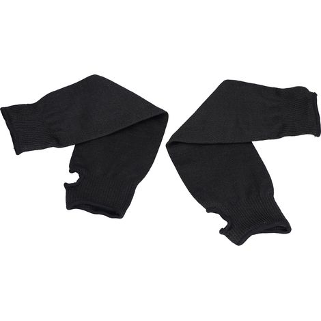 Manchons de protection anti-coupure noirs, niveau 5, résistants à l'usure, pour le travail (1/5)