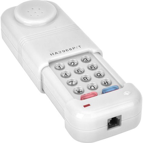 Telefonkabeltester, Glasfaser-Werkzeug, DTMF-Gerät zur automatischen Anruferkennung und Suche (weiß) (1/5)