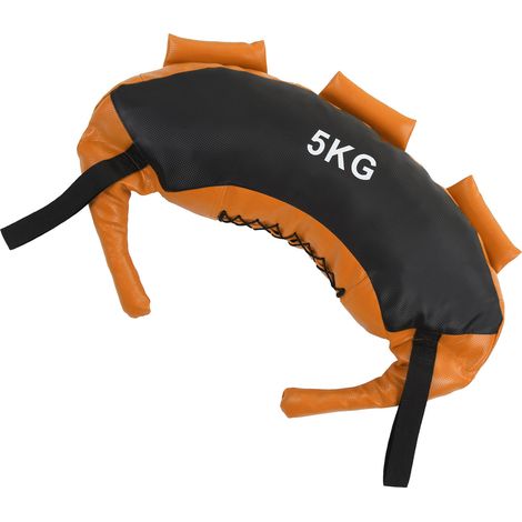 Bulgarischer PVC-Gewichtssack, tragbar, für Fitness, Krafttraining und Cross-Training, 10 kg / 22 lb