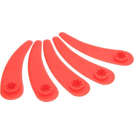 Lot de 25 lames de coupe pour débroussailleuse tondeuse en ABS souple coupe rapide pour Bosch (1/5)