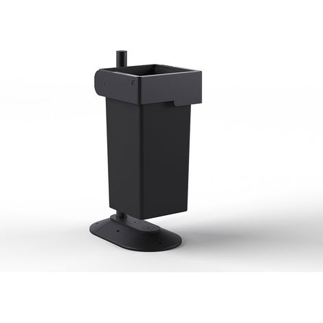 Portarifiuti Singolo su Base Contenitore da 73 L 41,5x63x97,5 cm Grigio Antracite