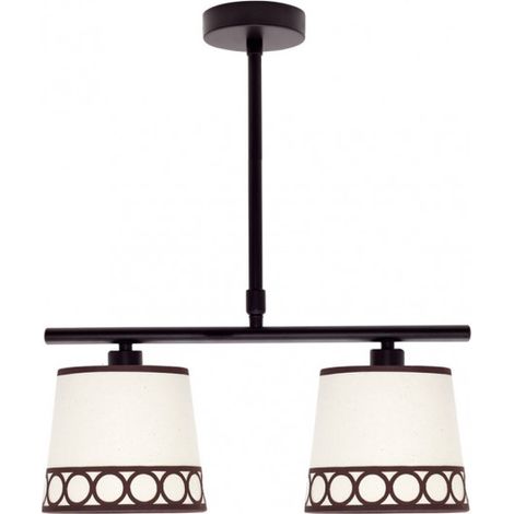 FAB 114852002 Lampe Dalia 2xe14 Beige / marron