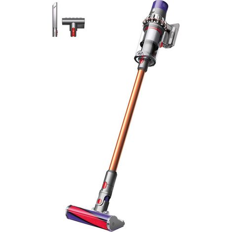 Dyson Cyclone V10 Fluffy Aspiradora escoba 2 en 1 Batería Secar Sin bolsa 0,77 L Cobre, Níquel