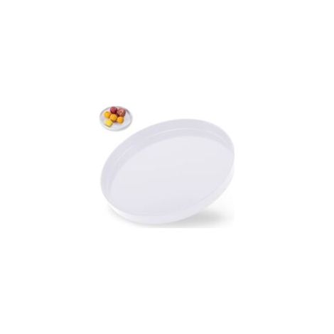 Plateau décoratif rond de 30 cm - Assiette décorative pour bougies - Plateau de service - Plateau décoratif - Assiettes plates - Plateau pour bougie chauffe-plat - Plateau de service - Plateau (1/5)