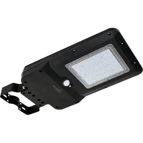 Luminaire Urbain Solaire Détecteur Infrarouge 20W IP65 CCT - 3000K/4000K/6500K - SILAMP (1/2)