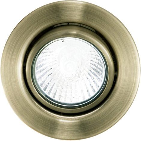 EGLO EINBAUSPOT GU10 Recessed lighting spot Oro 50 W D [Classe di efficienza energetica D]