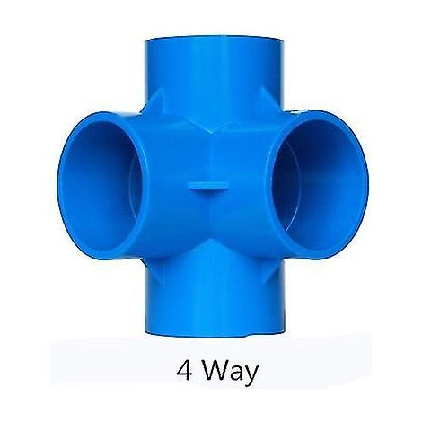 Raccords de tuyau PVC 3, 4, 5 ou 6 voies, répartiteur 20-50 mm, adaptateur de raccordement pour tuyau d'arrosage, bricolage, joint d'étagère 20 mm