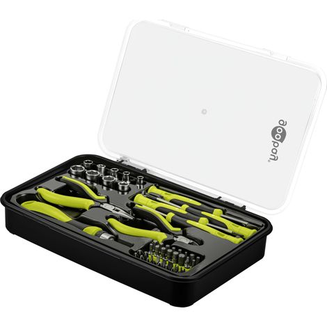 GOOBAY TOOLS Set d'Outils Advanced, 77846, 49 pièces (1/5)
