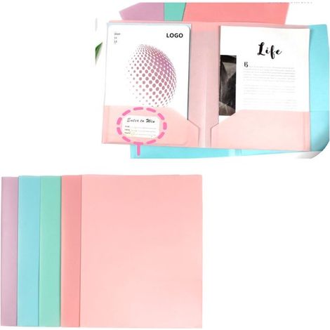 Carpeta para documentos A4-5 piezas, carpeta para documentos A4, bolsa para documentos A4, caja para documentos A4, carpeta de proyectos A4 (1/5)