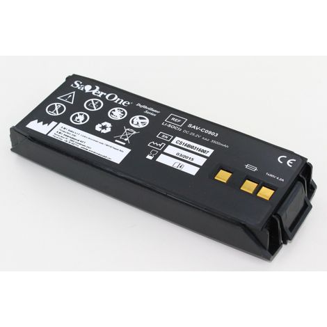 SaverOne 25.2V para desfibrilador 3500mAh litio batería