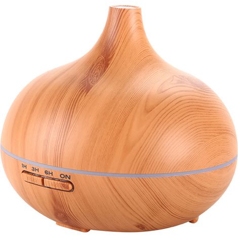 Humidificateur aspect bois, dimensions 147 x 169 mm – DELKEVIC (1/5)