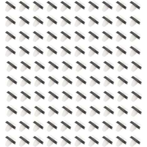 Lntyq 100pcs Agrafe Garniture Fixation Clip Panneau Joint Porte Pour Fiat Ducato 71728806,8565.43, 856543 avec Joint en Caoutchouc (1/5)