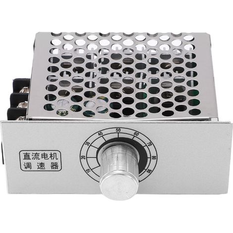 PWM-Gleichstrommotor-Drehzahlregler 9-55V Stufenloser Drehzahlregler (1/5)