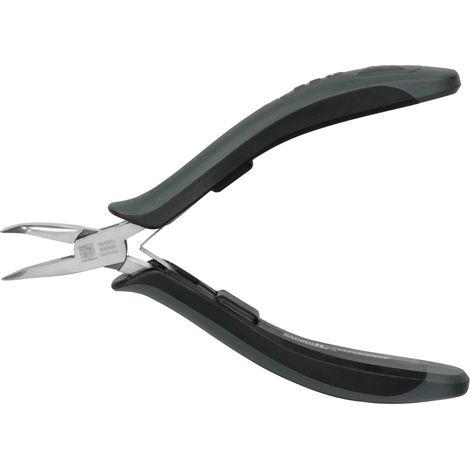 SW-Stahl 40791L Elektronik Spitzzange 130 mm, gebogen RaceRX