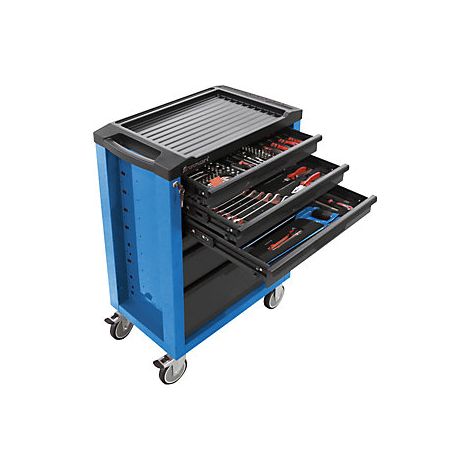 kaiserkraft  Carrello portautensili con 145 utensili  145 pezzi