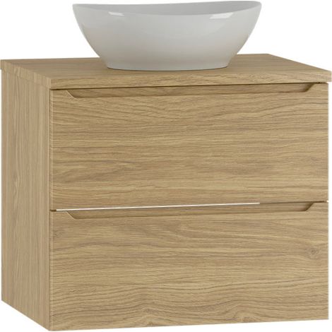 Mobile bagno con lavabo Viggo marrone 60cm (1/5)