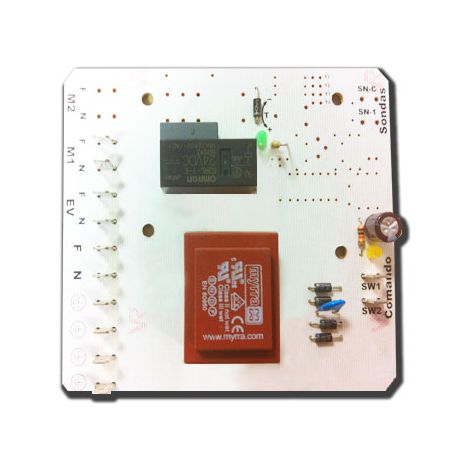 Carte électronique type DRAINVAC pour centrale 1 moteur