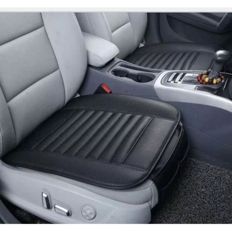 Coussins de siège - Noname - 2 pcs - Cuir PU Noir - Antidérapant - Poches de rangement (1/3)
