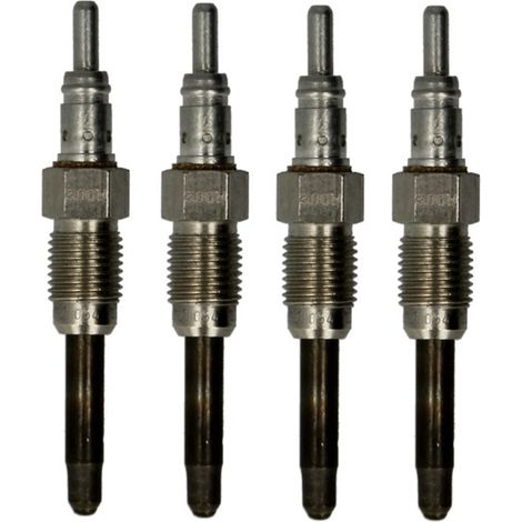Kit 4 candelette diesel 12V per alfa romeo 145 (939) 19 jtd 77kw-105cv