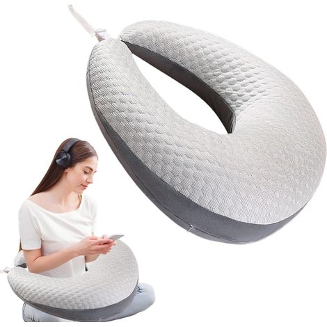Almohada de lectura para la cama, cojín de descanso para sentarse, reposabrazos suave, para el hogar/sofá/sillón.