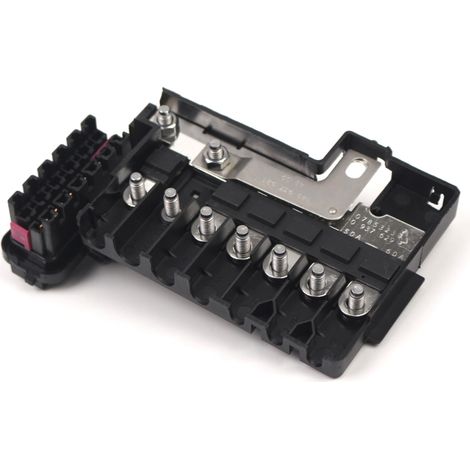TONYSA Boîte à fusibles pour voiture, compatible avec Volkswagen Jetta MK6 2011-2015, Volkswagen Polo 2011-2015, Volkswagen UP 2011-2018, Skoda Octavia 2013-2015, Skoda Rapid 2013-2015, Skoda Fabia 20