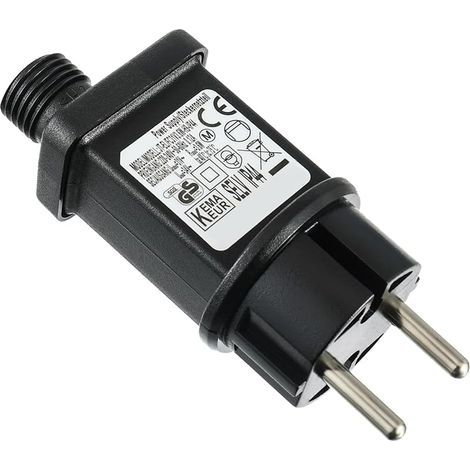 31V 3.6W LED Transformateur IP44 Adaptateur Pilote avec Minuterie 8 Modes pour Lumières de Décoration de Noël Lumières Clignotantes Lumières de Glaçons(1 Pièces) (1/5)