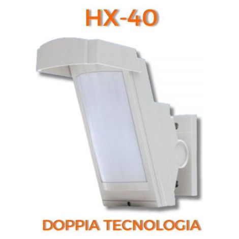 Optex sensore esterno antifurto doppio infrarossi filare 12m 85° H.3 - HX-40